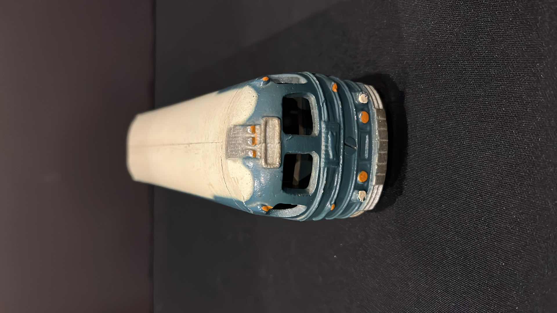 View 3 of ANTIQUE 1940’S GREYHOUND SCENIC CRUISER EXPRESS BUS LINES COACH CAST METAL TOY