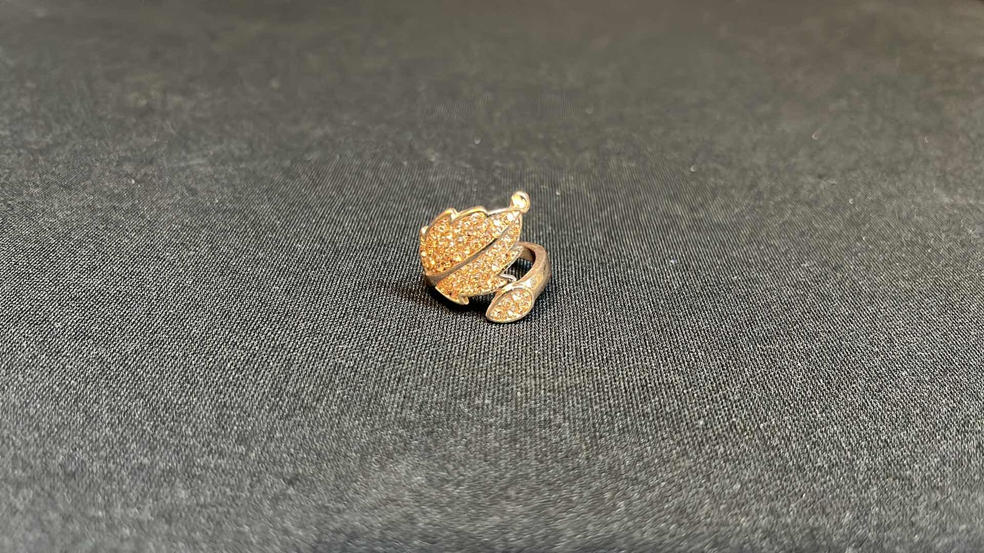 Photo 1 of ROSE GOLD CHAIN BRACELET AND LEAF RING FAUX