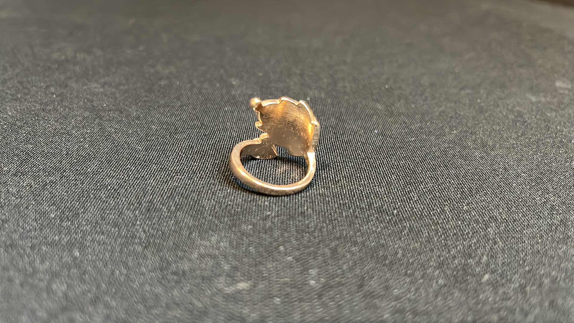 Photo 1 of ROSE GOLD CHAIN BRACELET AND LEAF RING FAUX