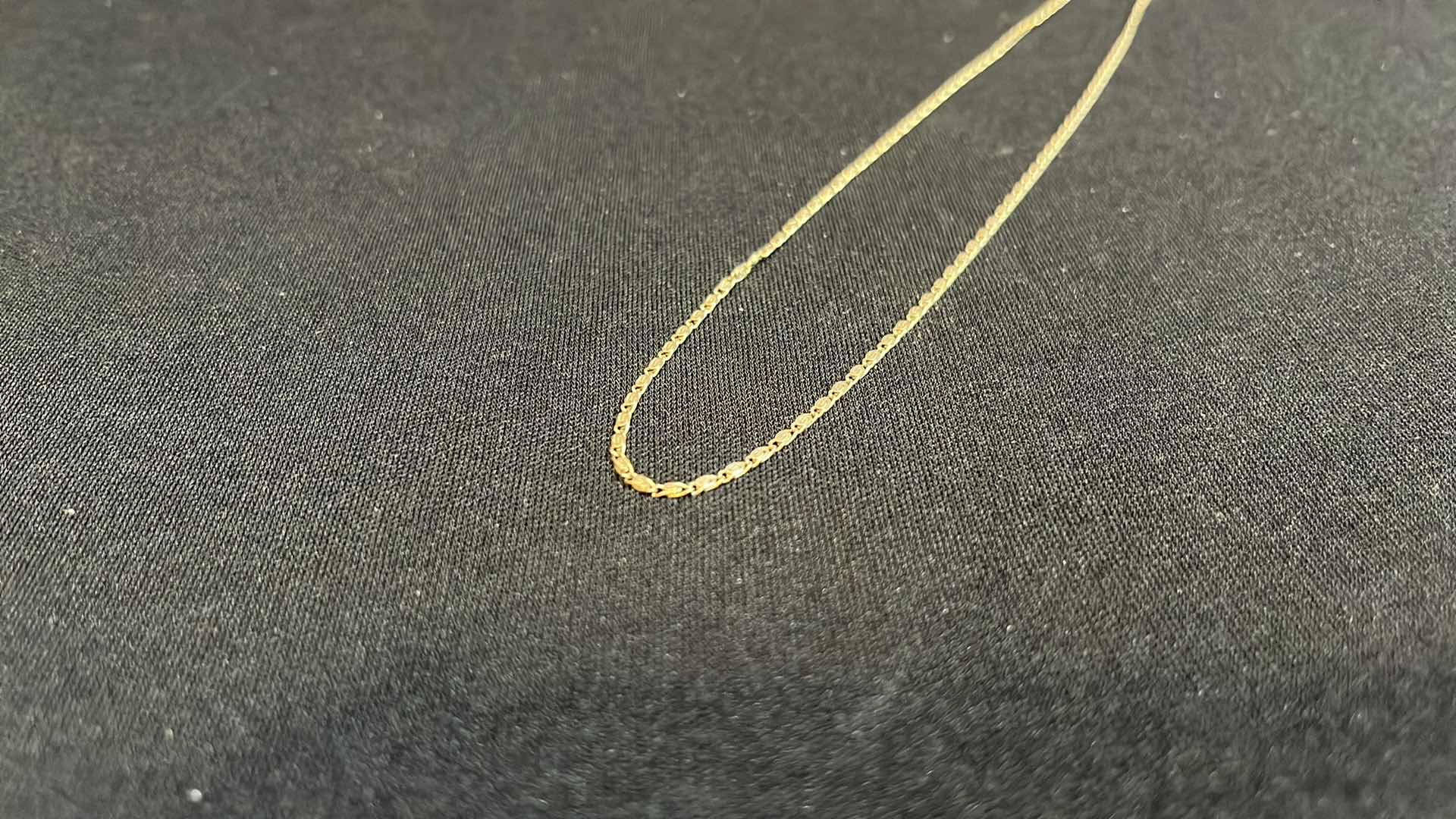 Photo 1 of 14K GOLD CHAIN NECKLACE 18”
