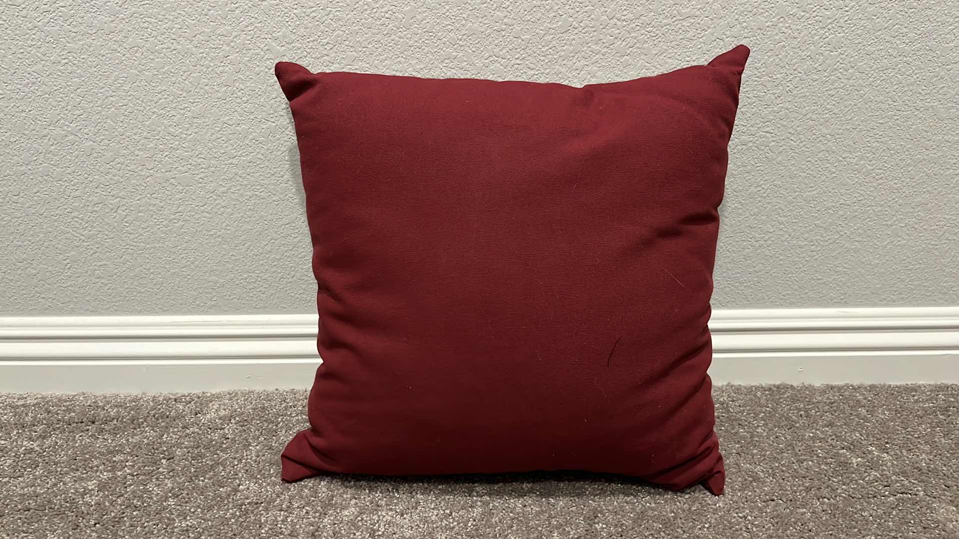 Photo 1 of 3-THROW PILLOWS, CHRISTMAS PILLOW 16” X 16”