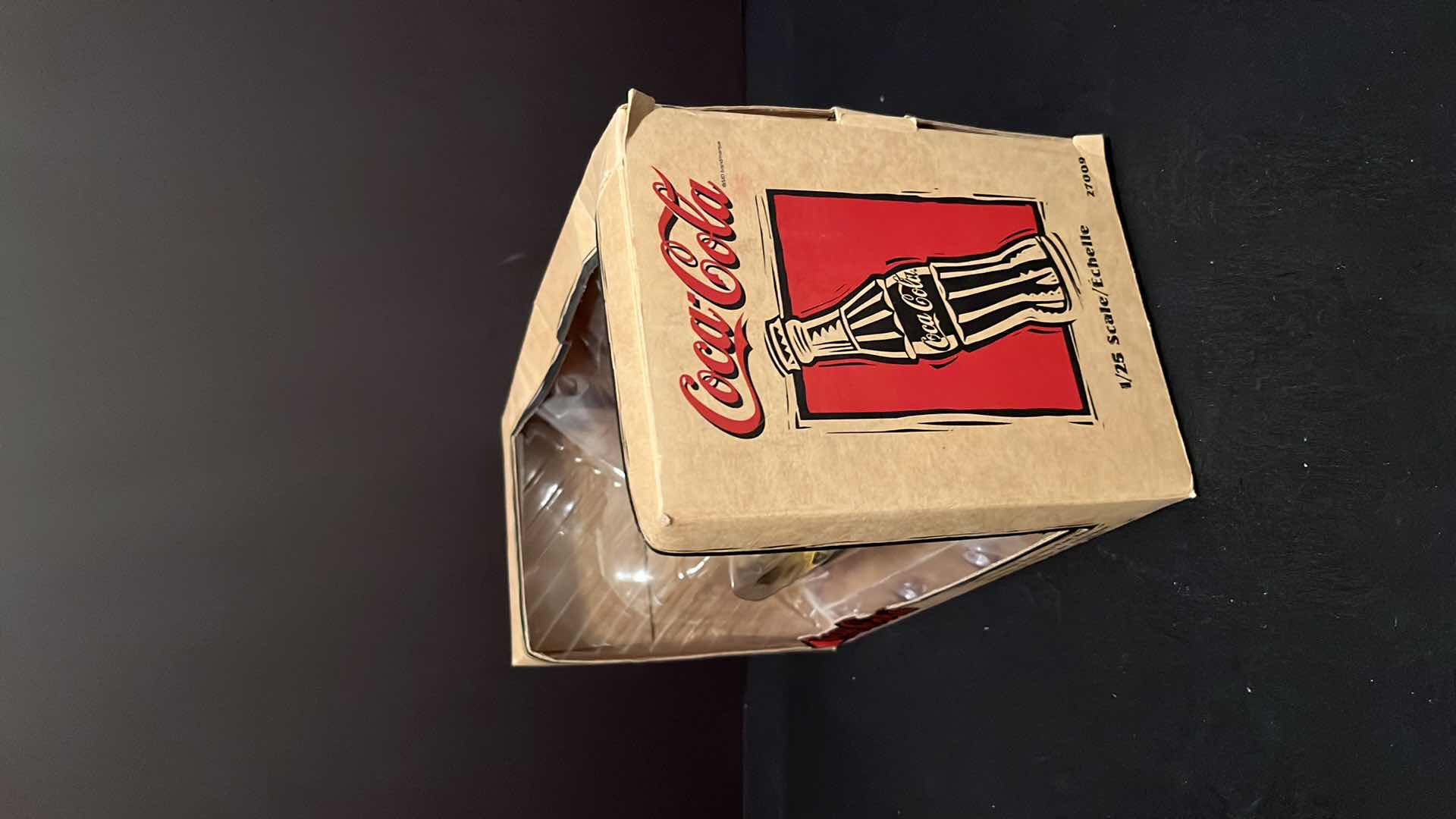 Photo 1 of ERTL COMPANY CHRYSLER CORP COCA-COLA COLLECTION DIE-CAST METAL 1947 CANOPY DELIVERY VAN BANK, 1999 (ITEM #27009)