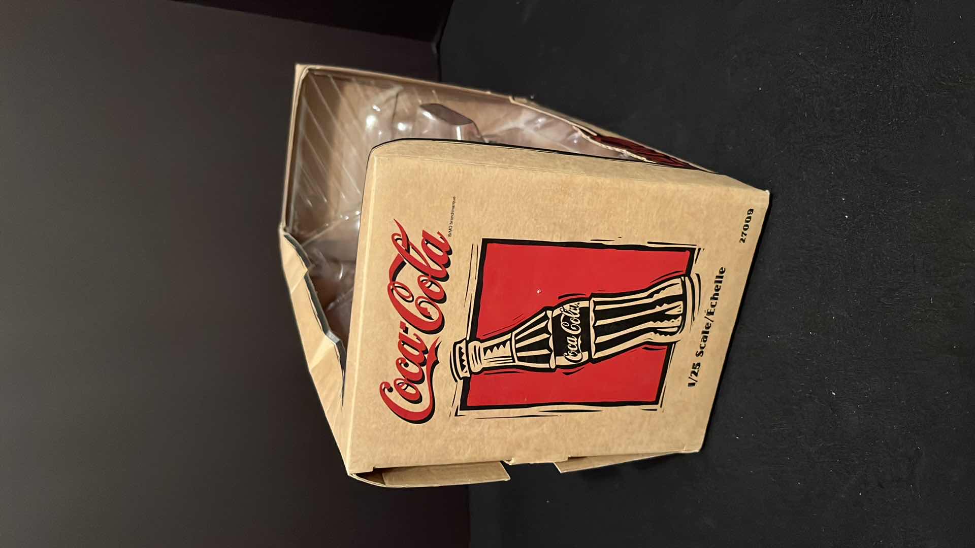 Photo 1 of ERTL COMPANY CHRYSLER CORP COCA-COLA COLLECTION DIE-CAST METAL 1947 CANOPY DELIVERY VAN BANK, 1999 (ITEM #27009)