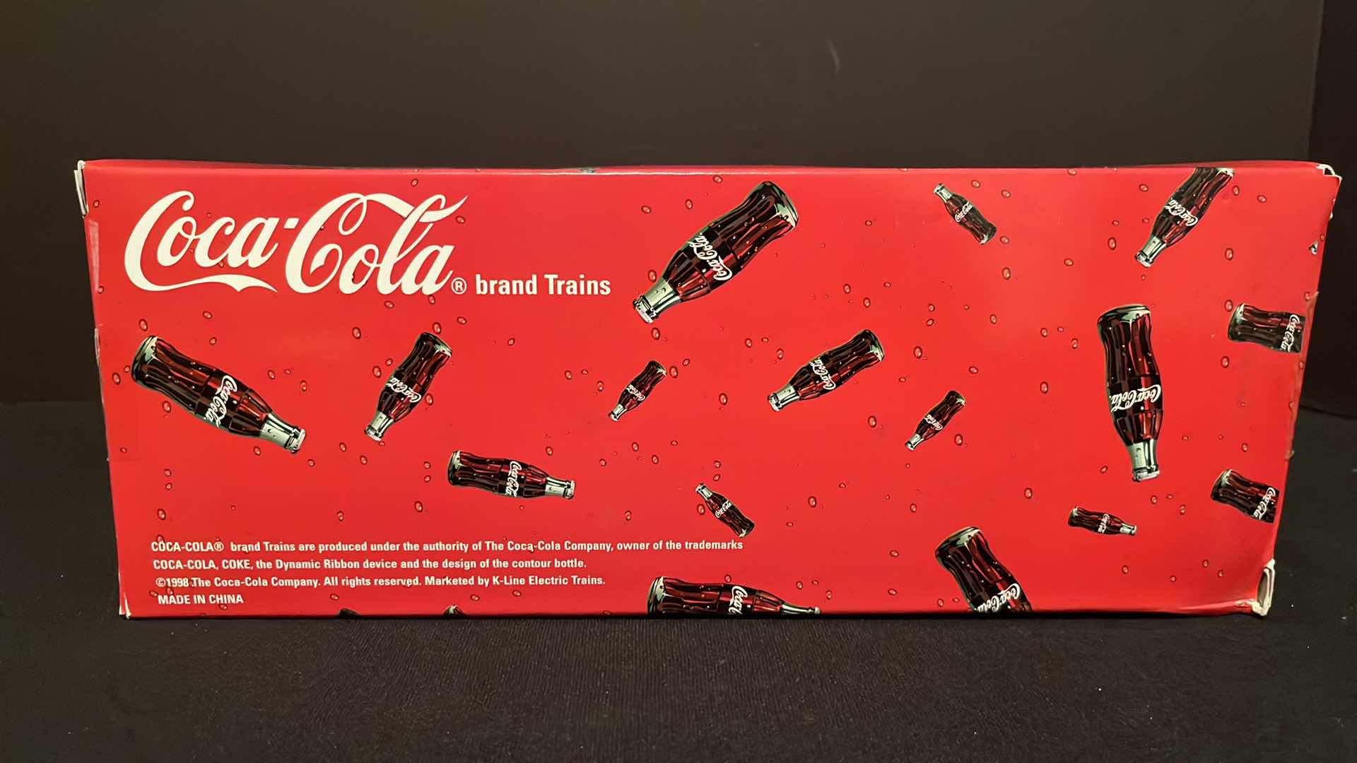 Photo 1 of K-LINE ELECTRIC TRAINS COCA-COLA BRAND 1998 CHRISTMAS CAR (ITEM K641-5106)