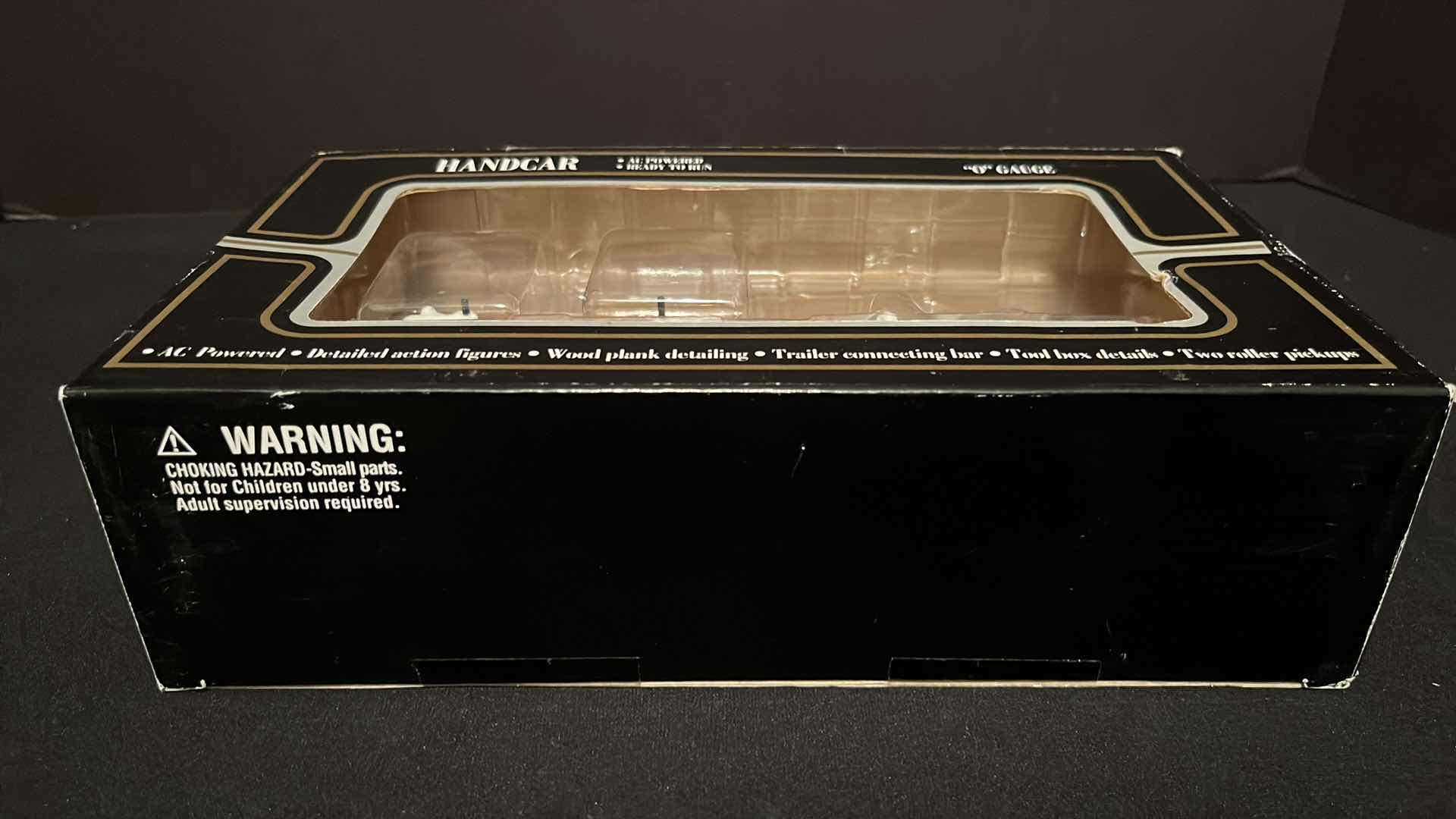 Photo 1 of K-LINE ELECTRIC TRAINS COCA-COLA BRAND MOTORIZED HANDCAR & TRAILER (ITEM K-2625-02)