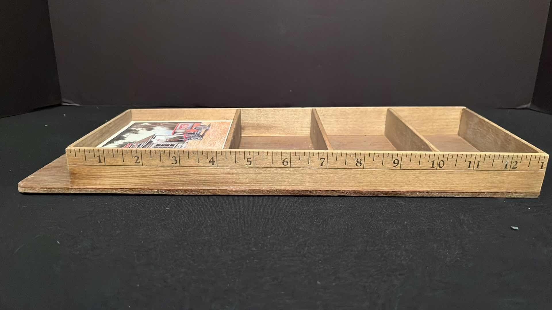 Photo 1 of COCA-COLA WOODEN SHELF 1.25” X 5.25” X 14.5”H