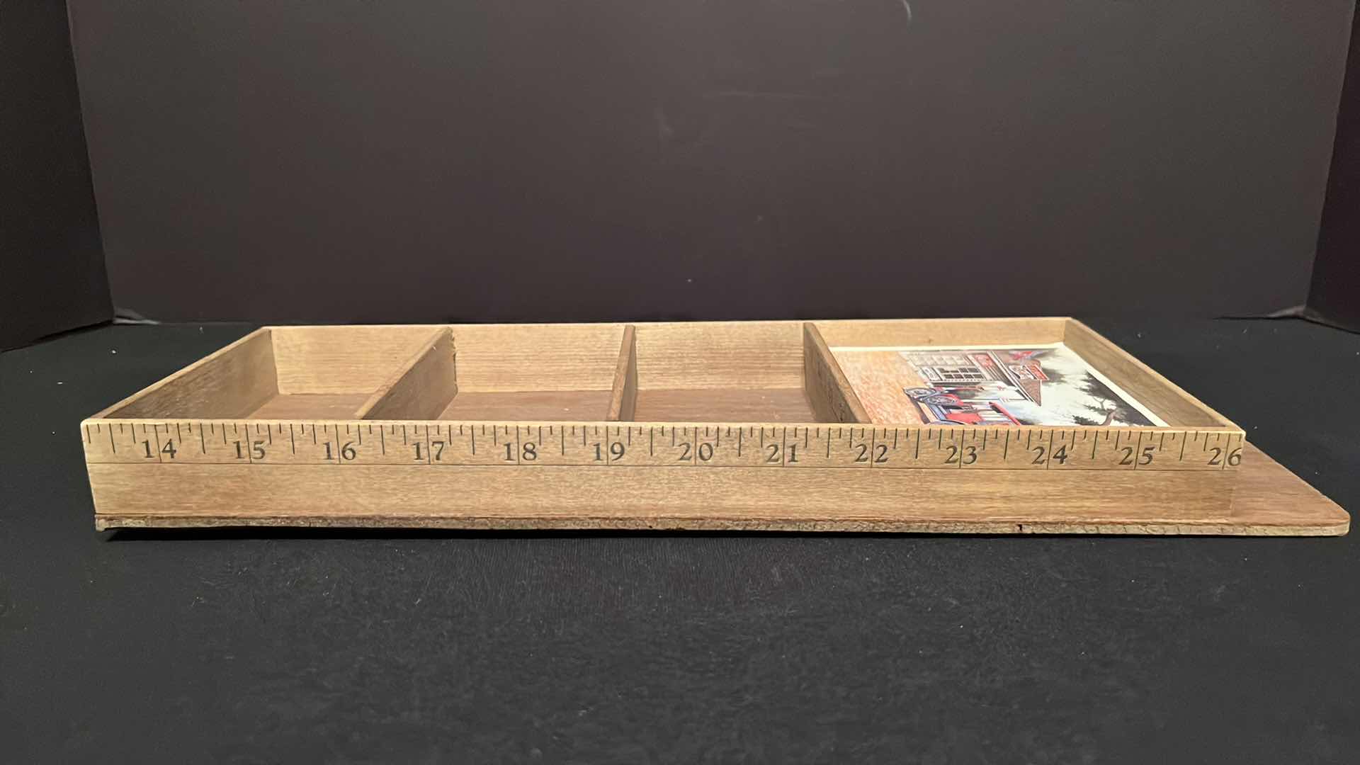 Photo 3 of COCA-COLA WOODEN SHELF 1.25” X 5.25” X 14.5”H