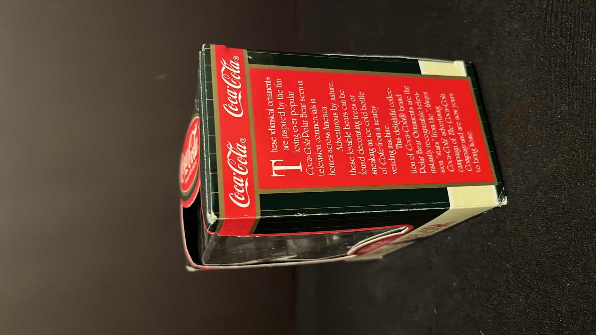 Photo 5 of COCA-COLA POLAR BEAR COLLECTION MILLENNIUM 2000 CHRISTMAS ORNAMENT, 1999 & COCA-COLA TRIM A TREE COLLECTION POLAR BEAR/PENGUIN CHRISTMAS ORNAMENT