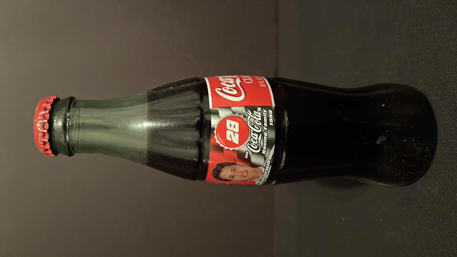 Photo 1 of COCA-COLA COMMEMORATIVE NASCAR RACING FAMILY #28 KENNY IRWIN 6-PACK 8 OZ BOTTLES, UNOPENED 1999