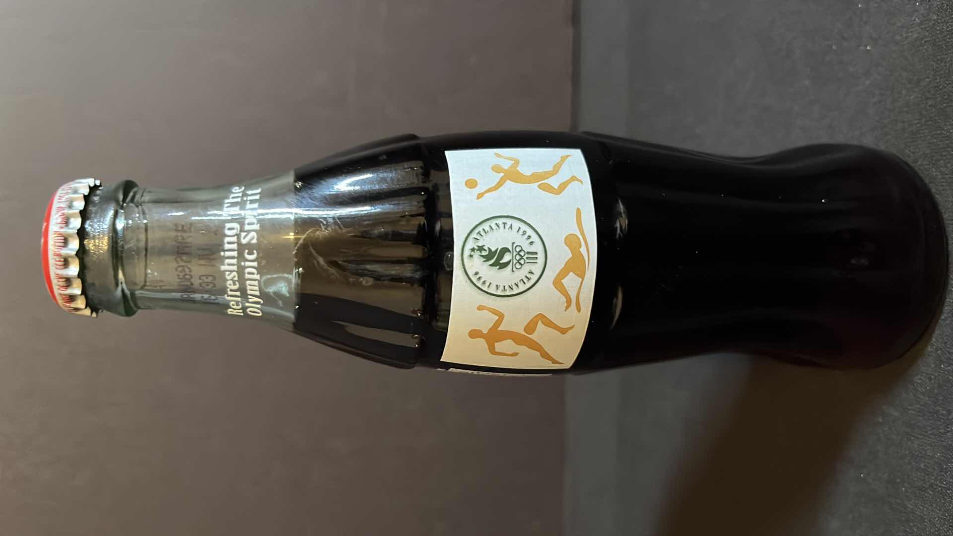 Photo 1 of COCA-COLA 3-COMMEMORATIVE OLYMPICS 8 OZ BOTTLES, ATLANTA 1996 OLYMPICS, ATLANTA 1996 TORCH RELAY & SALT LAKE CITY 2002, UNOPENED