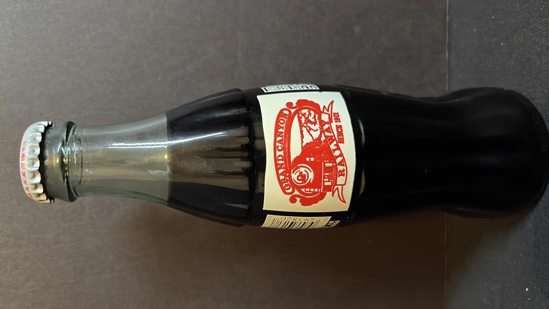 Photo 4 of COCA-COLA 4-COMMEMORATIVE 8 OZ BOTTLES, 25TH ANNIVERSARY DISNEY WORLD 1996, WORLD OF COCA-COLA LAS VEGAS 1996, GRAND CANYON RAILWAY 1997, SUPER BOWL XXXII SAN DIEGO 1998, UNOPENED