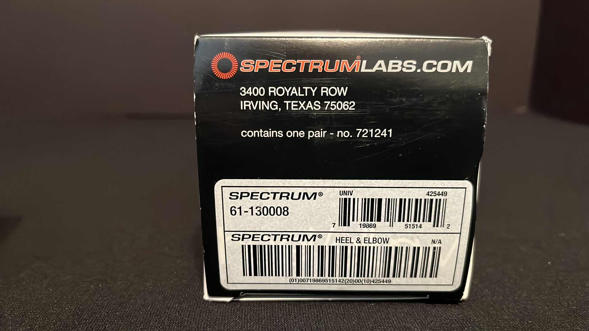 Photo 1 of NIB SPECTRUMLABS.COM HEEL/ELBOW PROTECTION CUSHIONS, EACH BOX CONTAINS ONE PAIR, 2 BOXES (No. 721241)