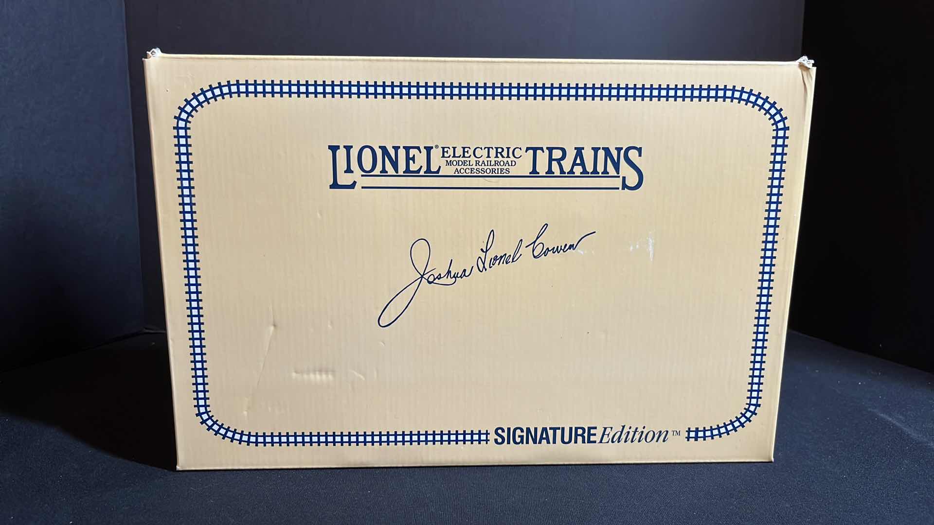 Photo 1 of ERTL COMPANY EASTWOOD AUTOMOBILIA LIONEL ELECTRIC TRAINS DIE-CAST METAL SIGNATURE EDITION 1905 FORD DELIVERY TRUCK BANK W KEY & 1950 CHEVY TRACTOR TRAILER W COA, 1994 (STOCK #B557)