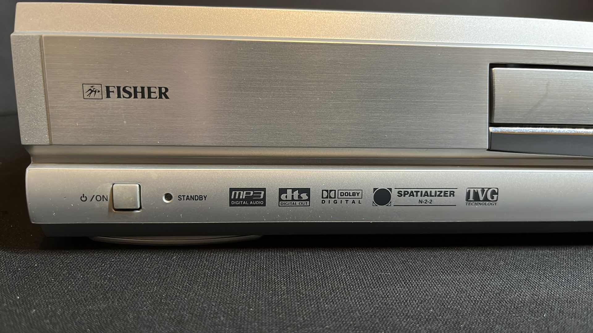 Photo 1 of FISHER DVD VIDEO PLAYER (MODEL DVD-SL30) W UNIVERSAL REMOTE