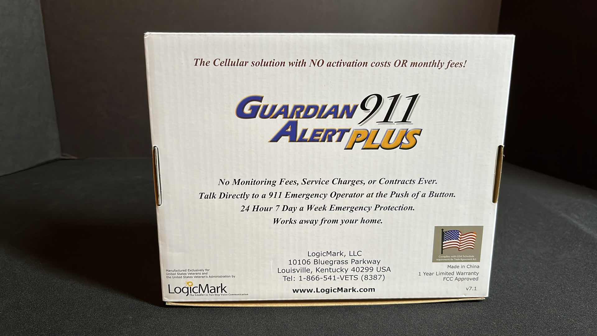 Photo 1 of LOGICMARK GUARDIAN ALERT 911 PLUS EMERGENCY ALERT SYSTEM (MODEL 30711B)
