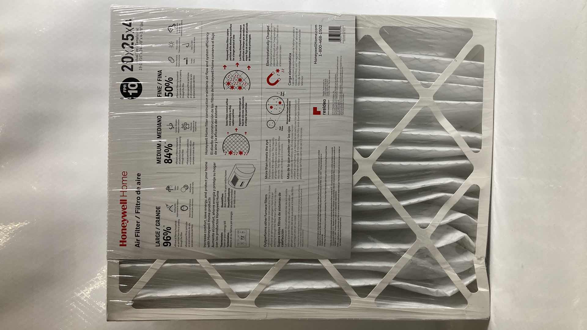 Photo 1 of NEW HONEYWELL HOME AIR FILTER 20” X 25” X 4”