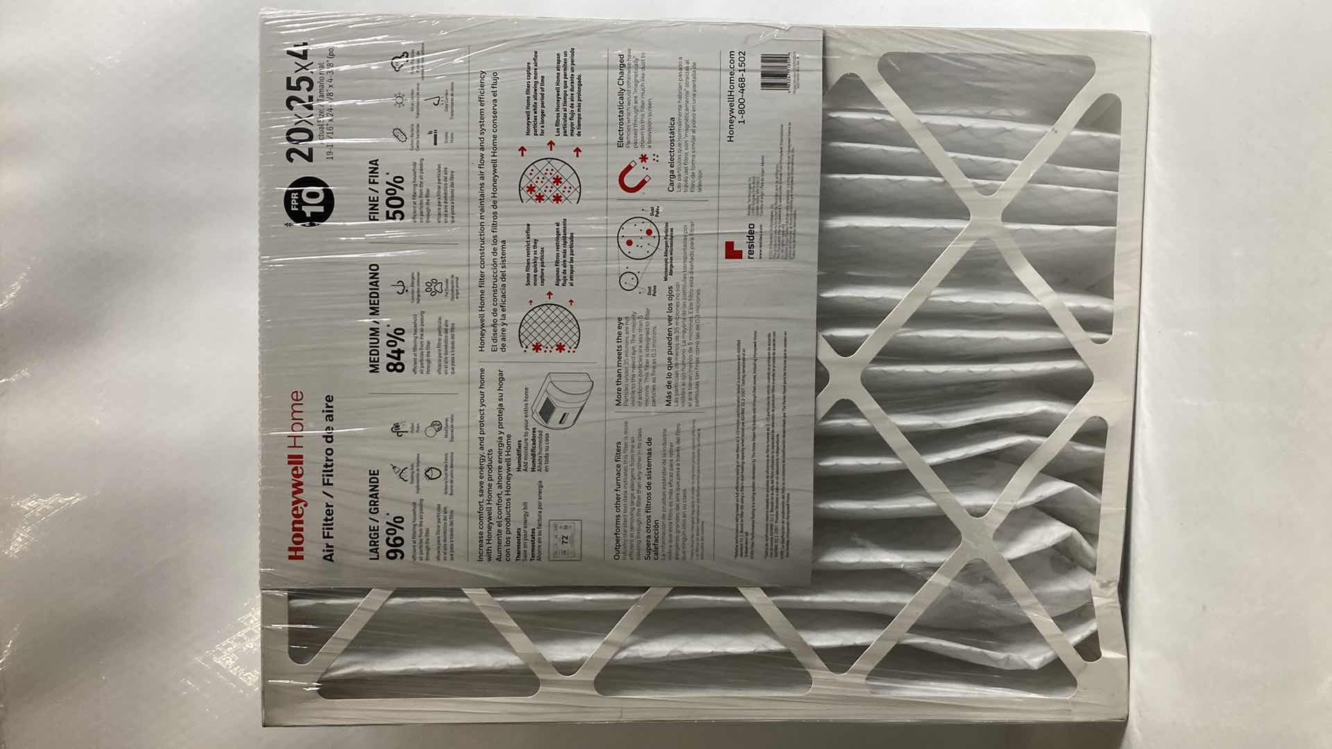 Photo 1 of NEW HONEYWELL HOME AIR FILTER 20” X 25” X 4”