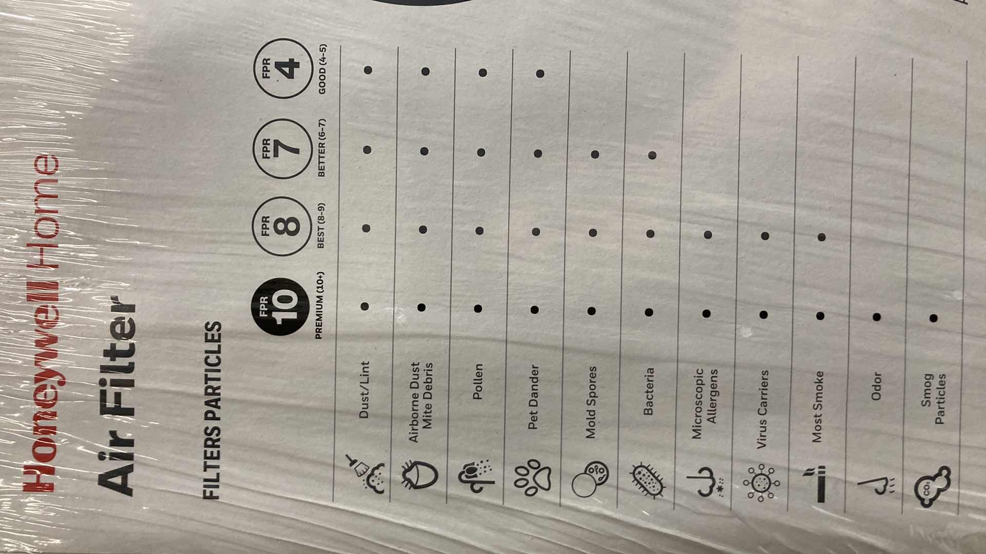 Photo 1 of NEW HONEYWELL HOME AIR FILTER 20” X 25” X 4”