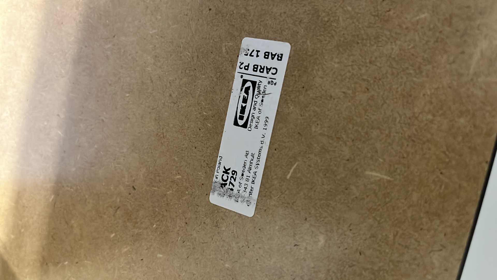 Photo 1 of IKEA LACK BLACK TV STAND 10.25” X 35.5” H17.75”