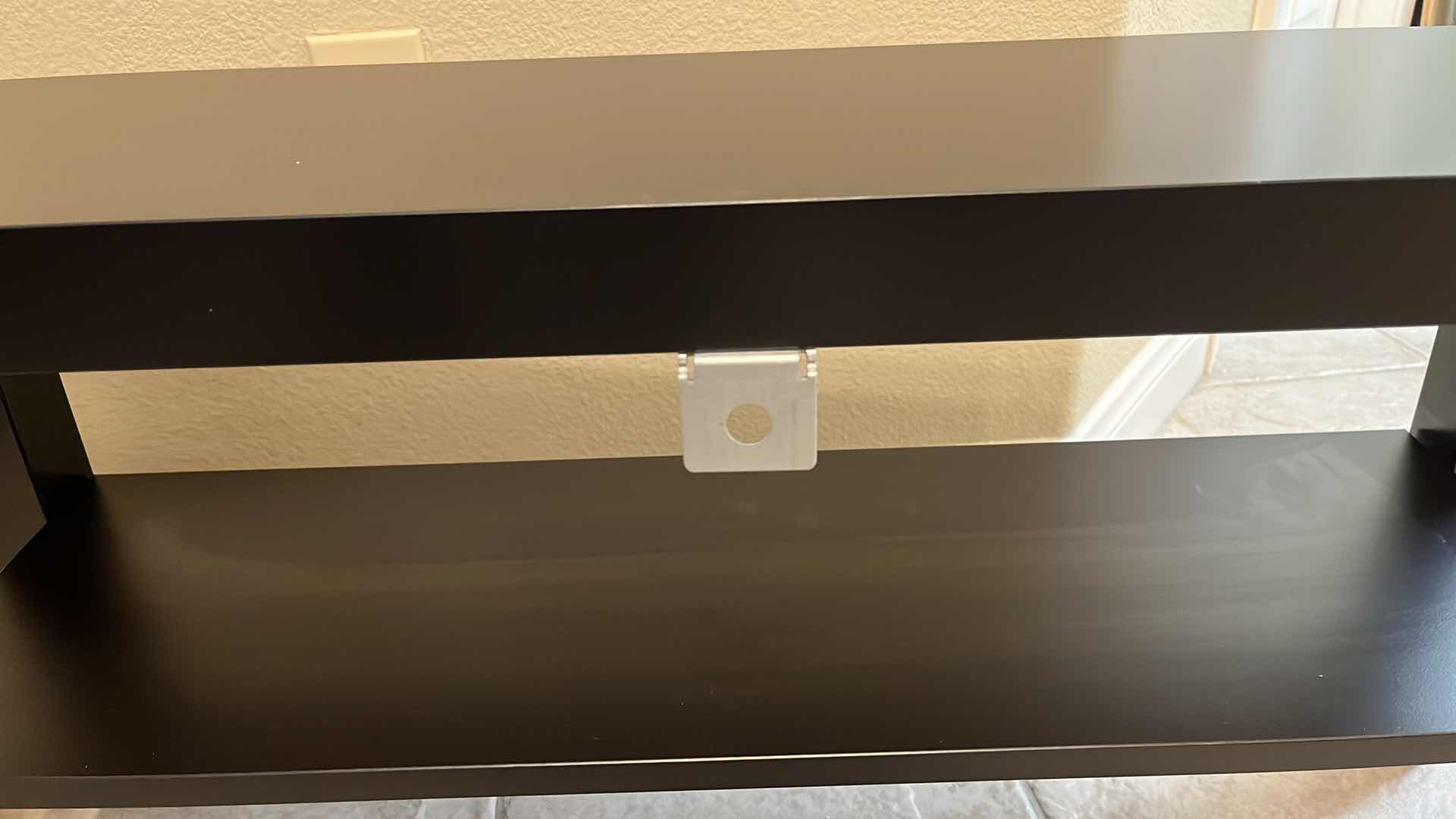 Photo 1 of IKEA LACK BLACK TV STAND 10.25” X 35.5” H17.75”