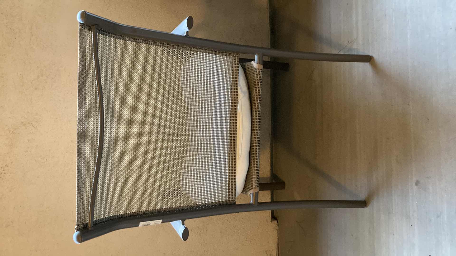 Photo 1 of GARDEN TREASURES PATIO TABLE 40” X 28” & CHAIRS (4) 23” X 21” H34”