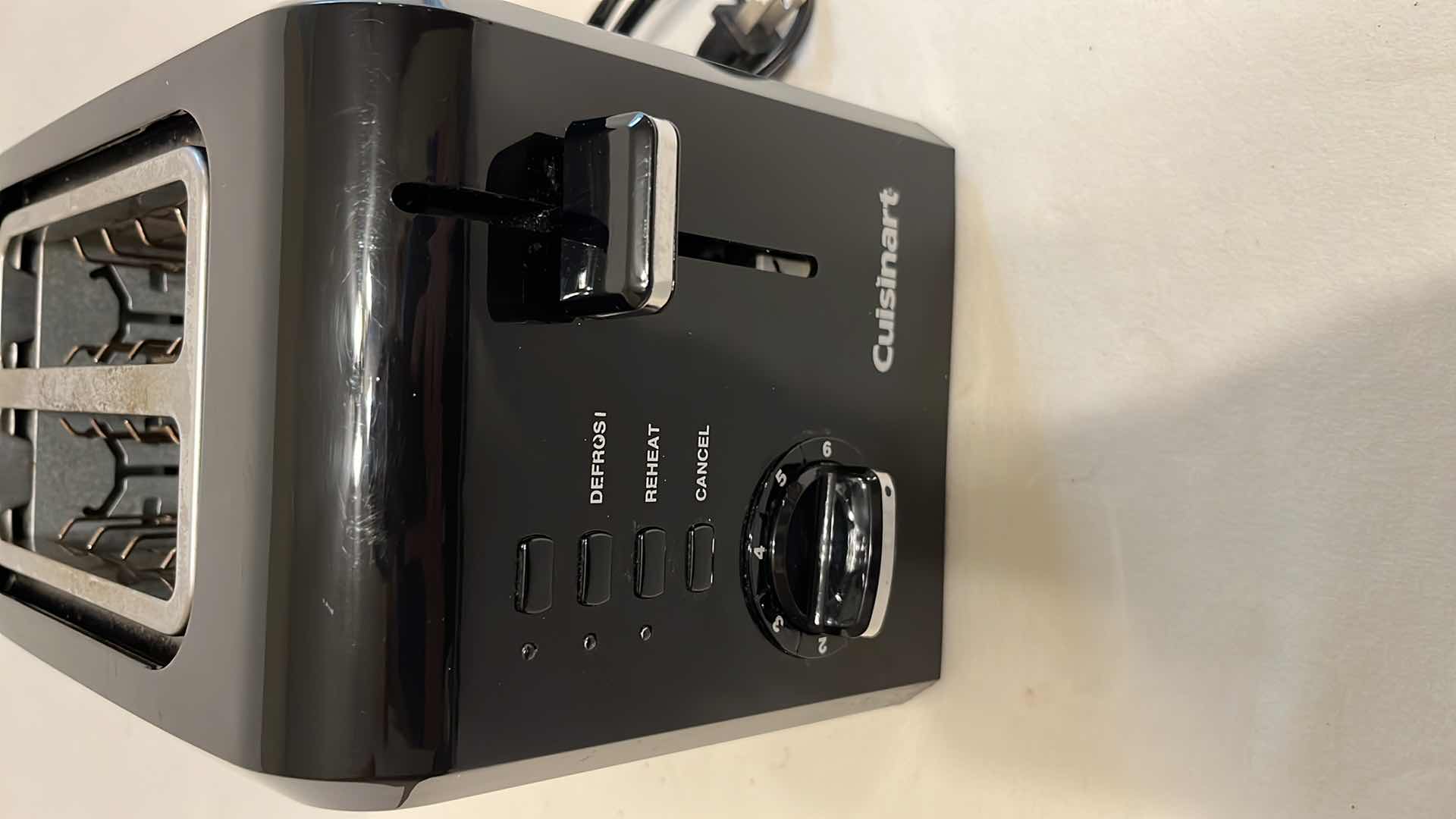 Photo 1 of CUISINART 2-SLICE BLACK TOASTER MODEL CPT-122