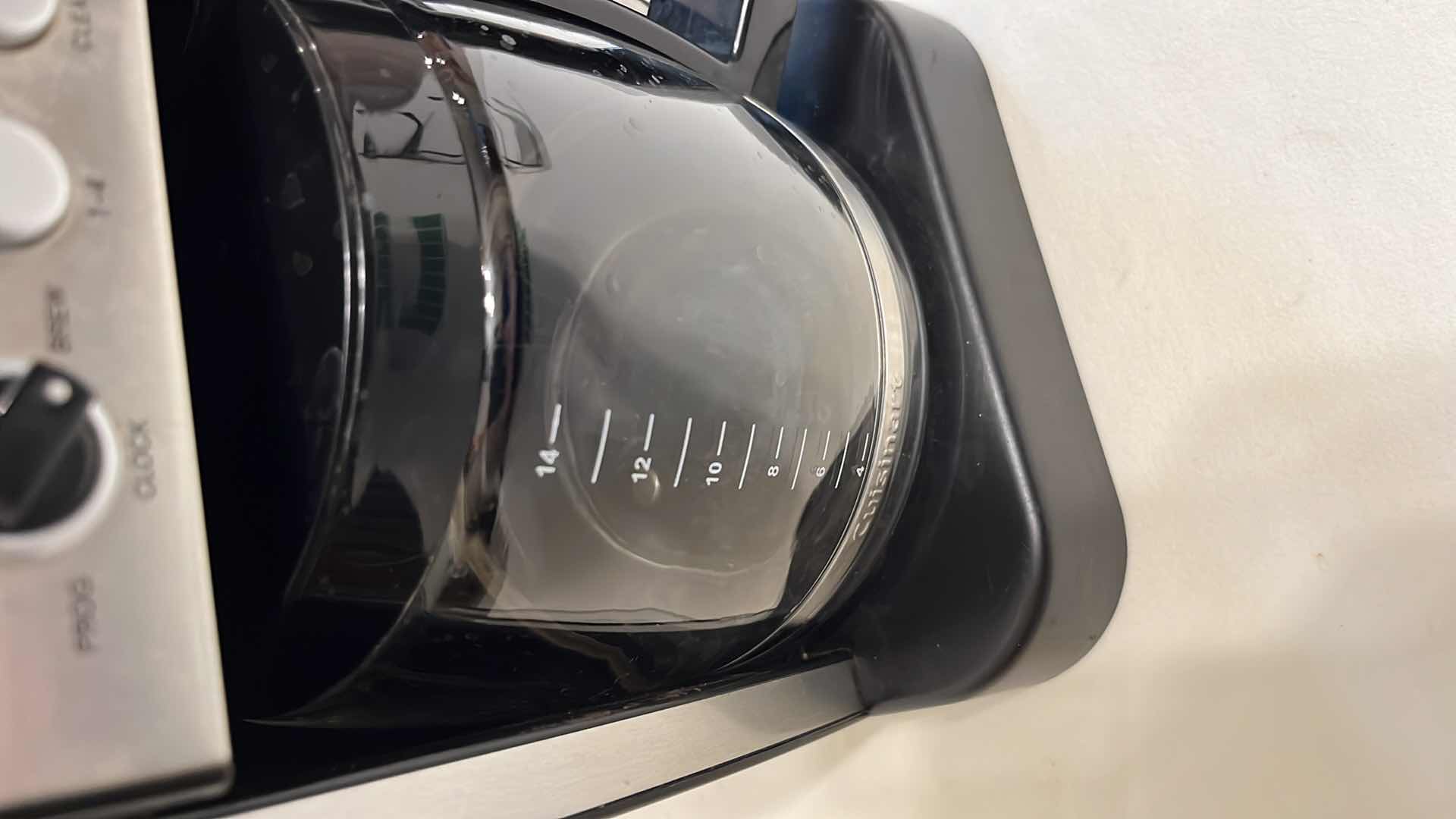 Photo 1 of CUISINART BLACK 14 CUP COFFEEMAKER MODEL DCC-2600