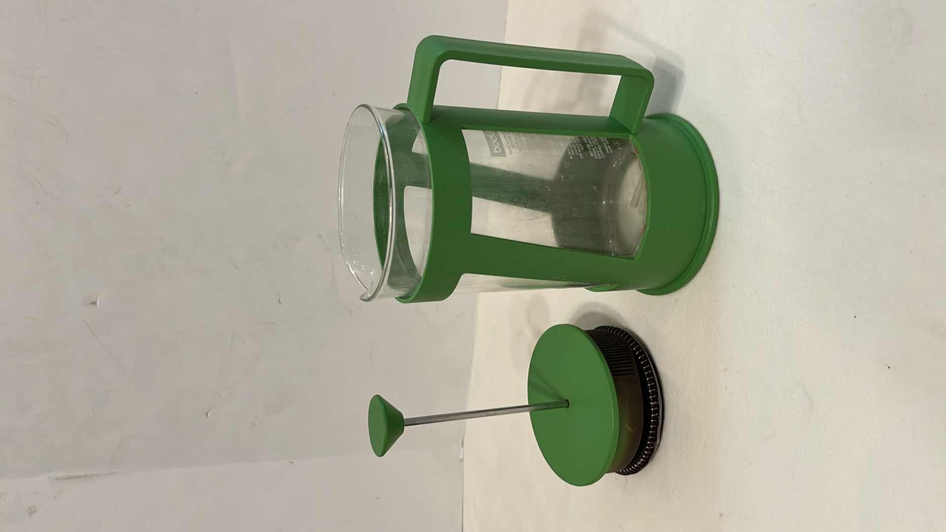 Photo 1 of BODUM FRENCH PRESS 4-CUP LIME GREEN COFFEE MAKER