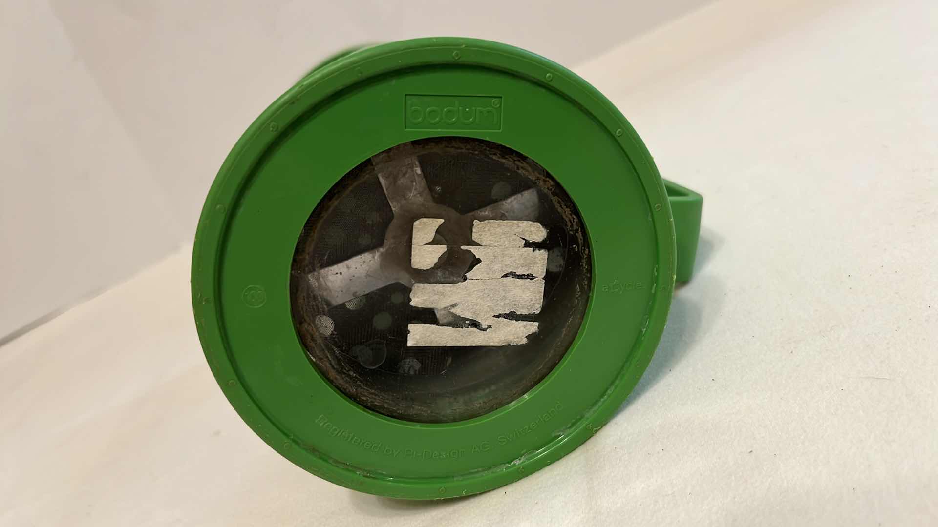 Photo 1 of BODUM FRENCH PRESS 4-CUP LIME GREEN COFFEE MAKER