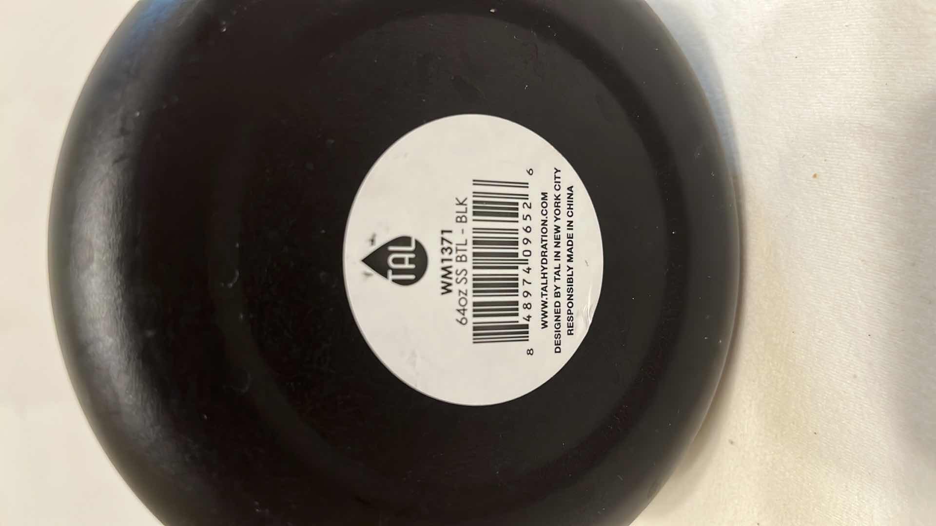 Photo 1 of TAL 64oz BLACK STAINLESS STEEL BOTTLE  & OGGI CARAFE