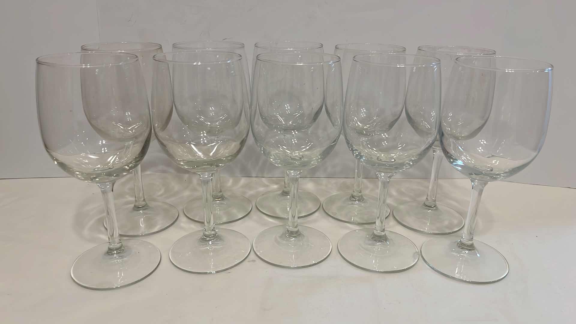 Photo 1 of 7.5” WINE GLASSES (10) & 5” STEMLESS WINE GLASSES (4)