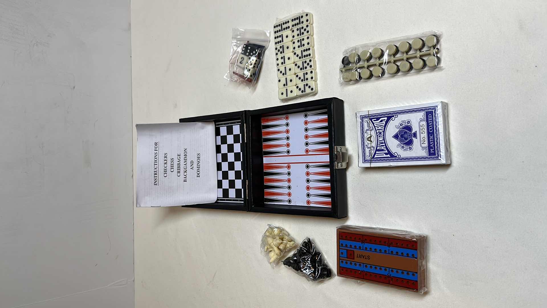 Photo 1 of TRAVEL 5-IN-1 CASE OF GAMES & TEXAS HOLD EM IN A BOX