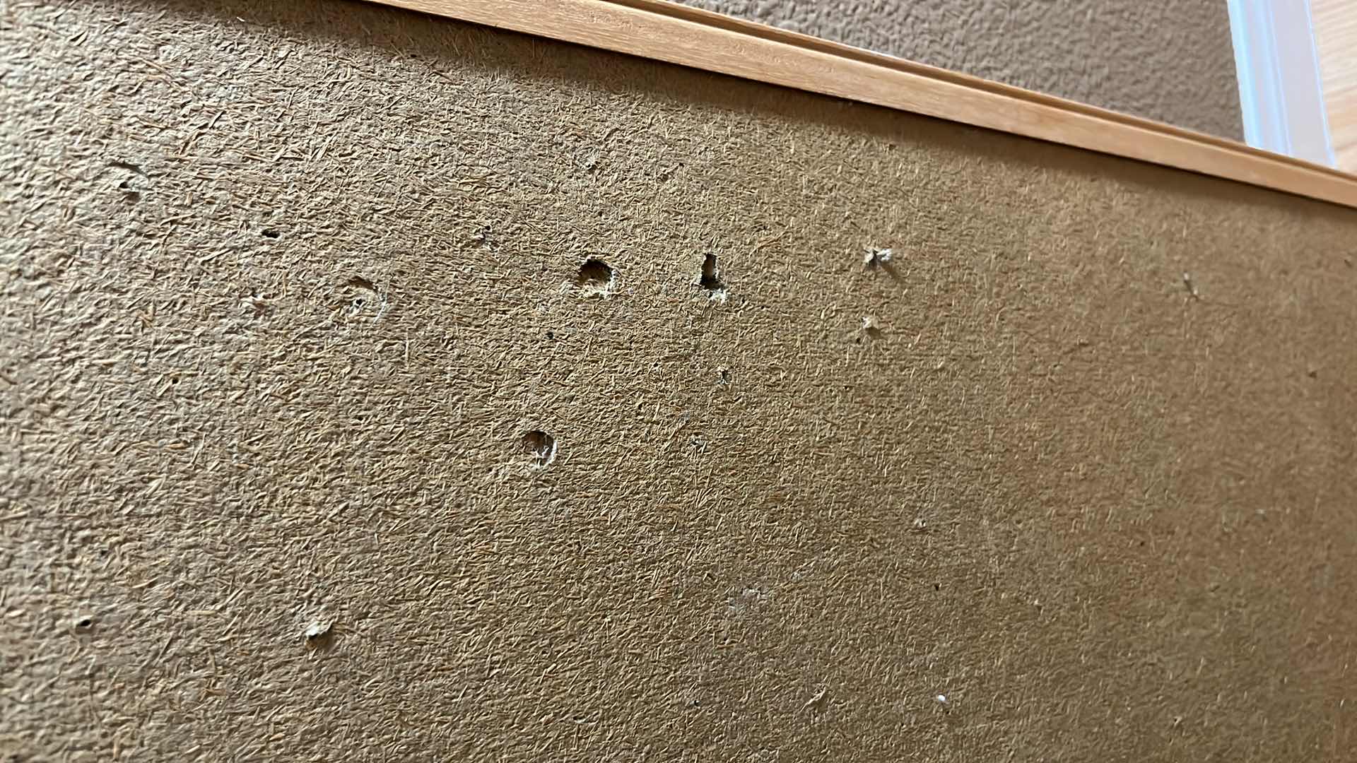 Photo 7 of WOOD-FRAMED CORK BOARDS W BAG OF TACKS 36” X 48” & 24” x 36”