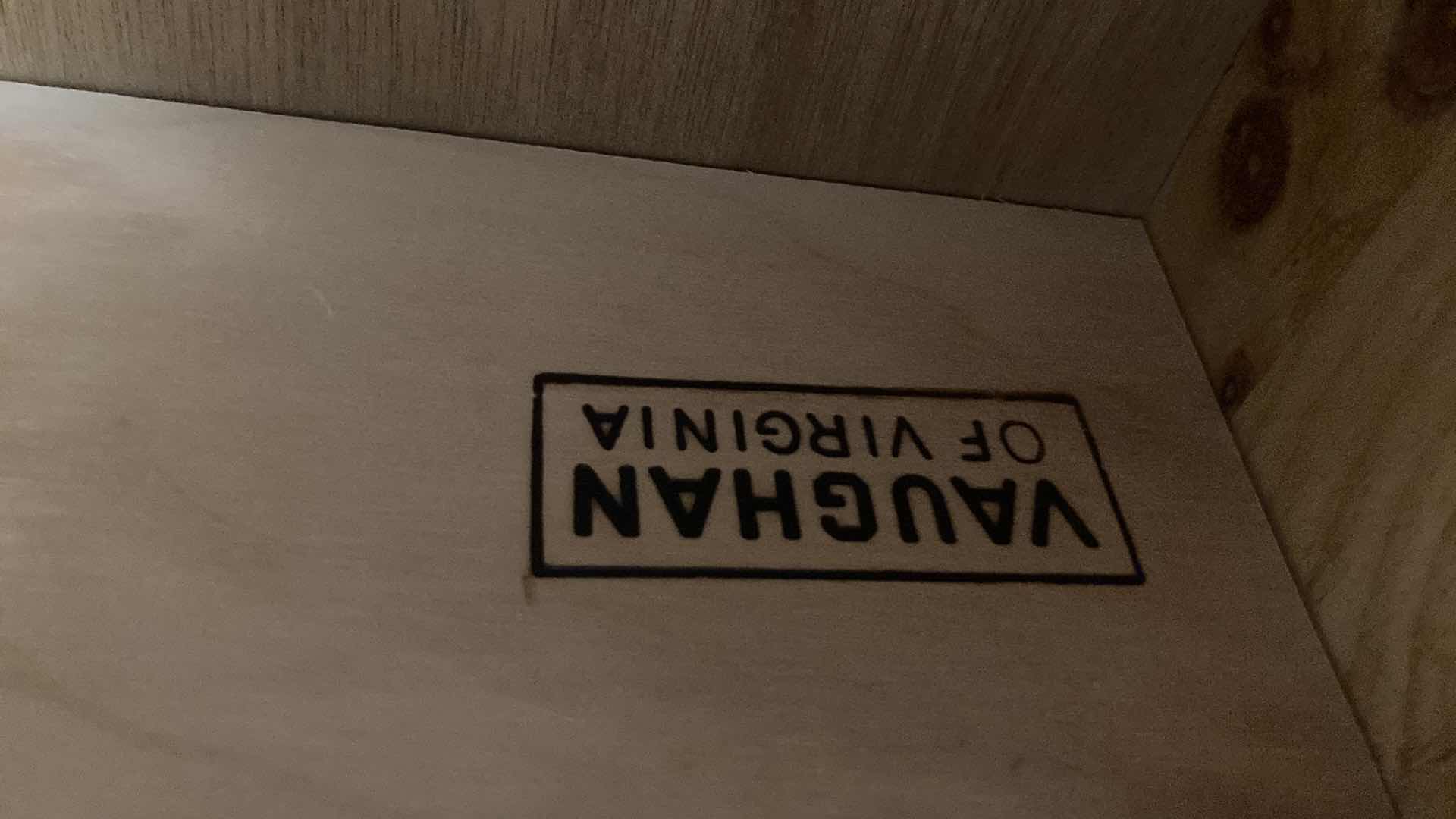 Photo 6 of VAUGHAN OF VIRGINIA NATURAL WOOD VANITY DRESSER