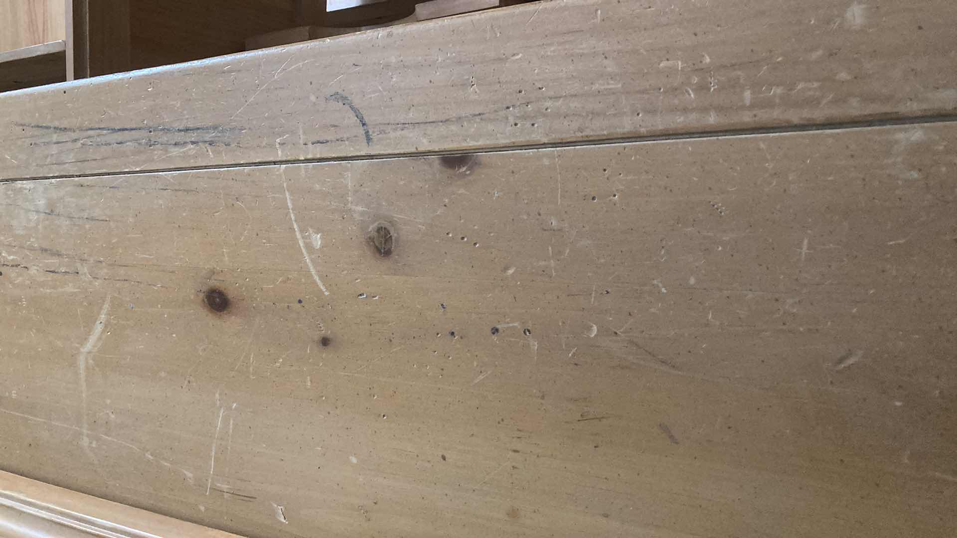 Photo 7 of VAUGHAN OF VIRGINIA NATURAL WOOD VANITY DRESSER