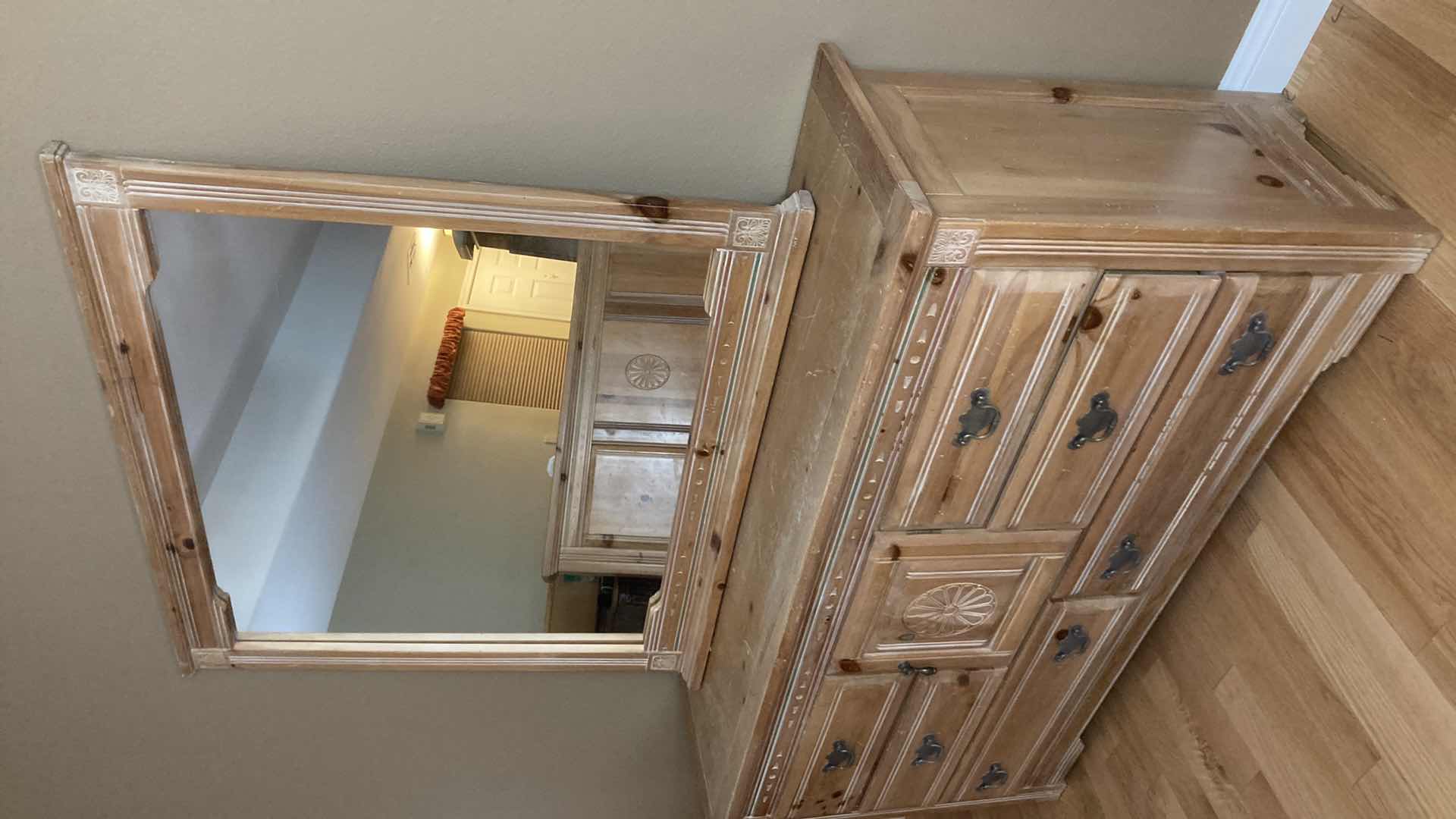 Photo 3 of VAUGHAN OF VIRGINIA NATURAL WOOD VANITY DRESSER