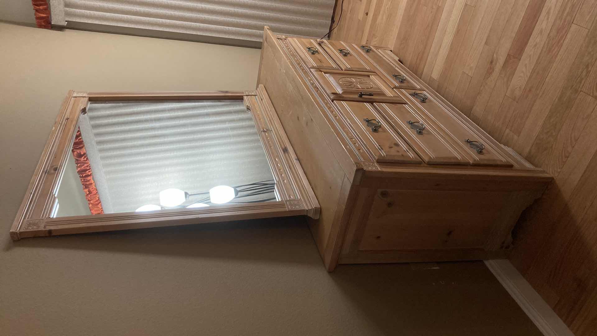 Photo 2 of VAUGHAN OF VIRGINIA NATURAL WOOD VANITY DRESSER