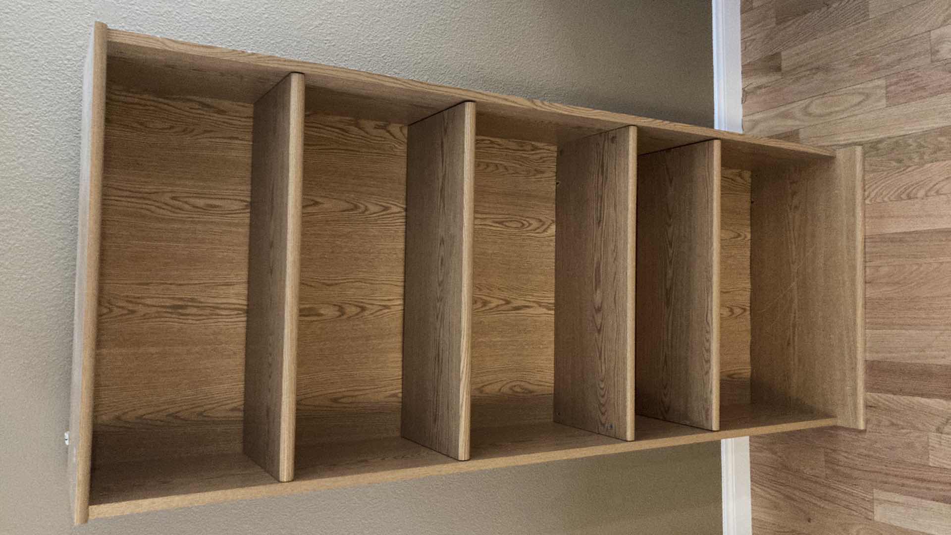 Photo 1 of NATURAL WOOD FINISH BOOKCASE 29” X 11” H73”