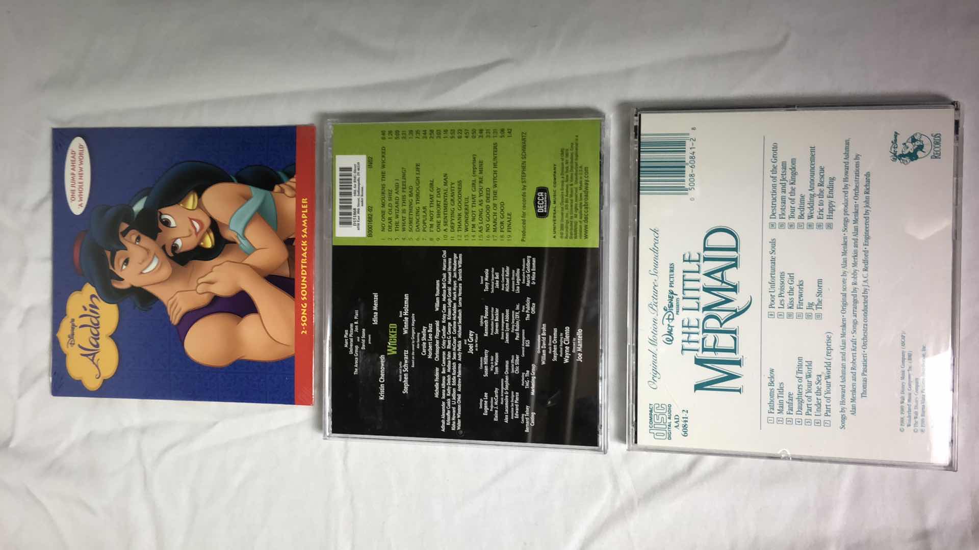 Photo 2 of ASSORTED DISNEY MOVIE SOUNDTRACK CDS (5)