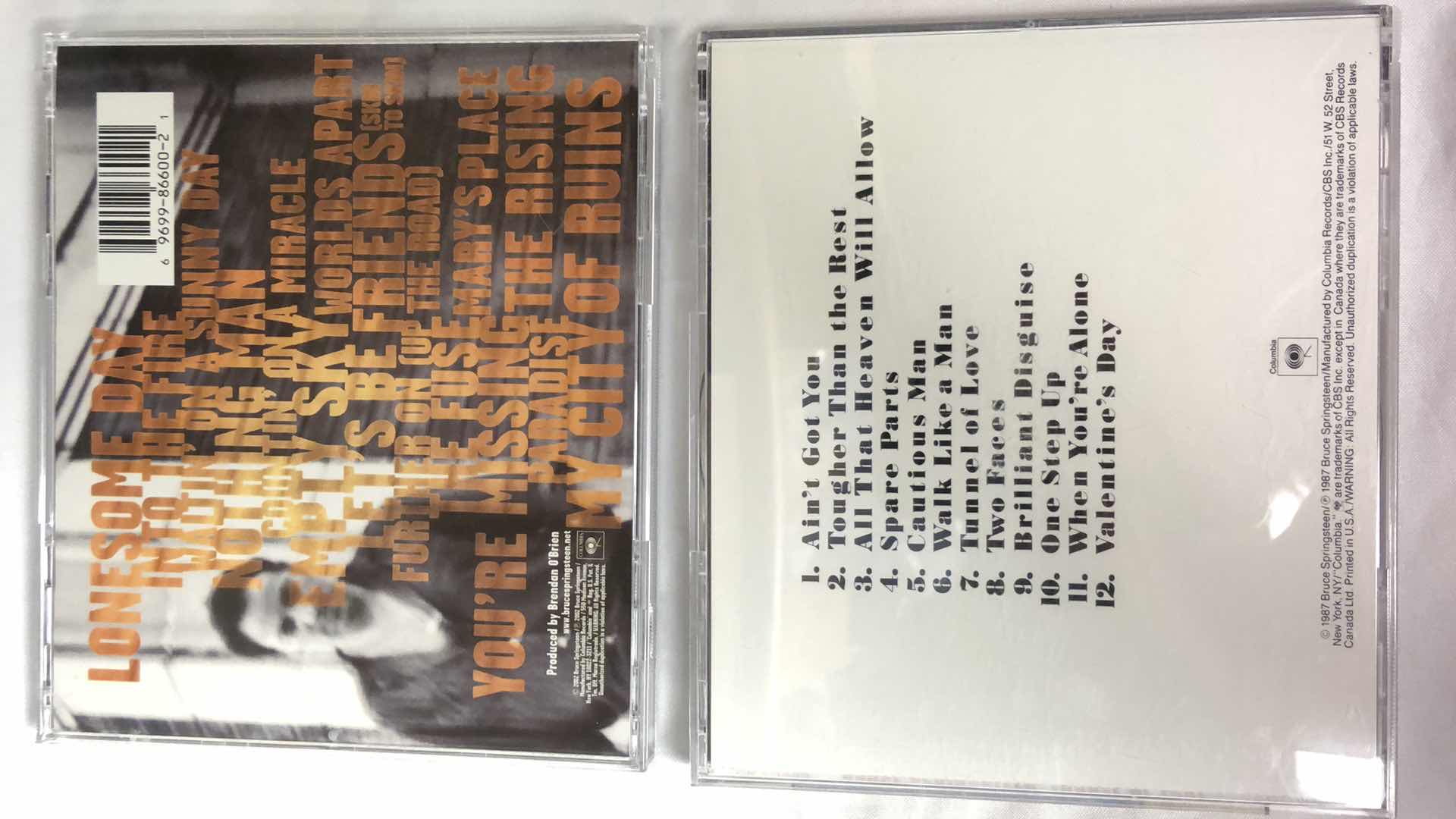 Photo 1 of ASSORTED BRUCE SPRINGSTEEN CDS (6)