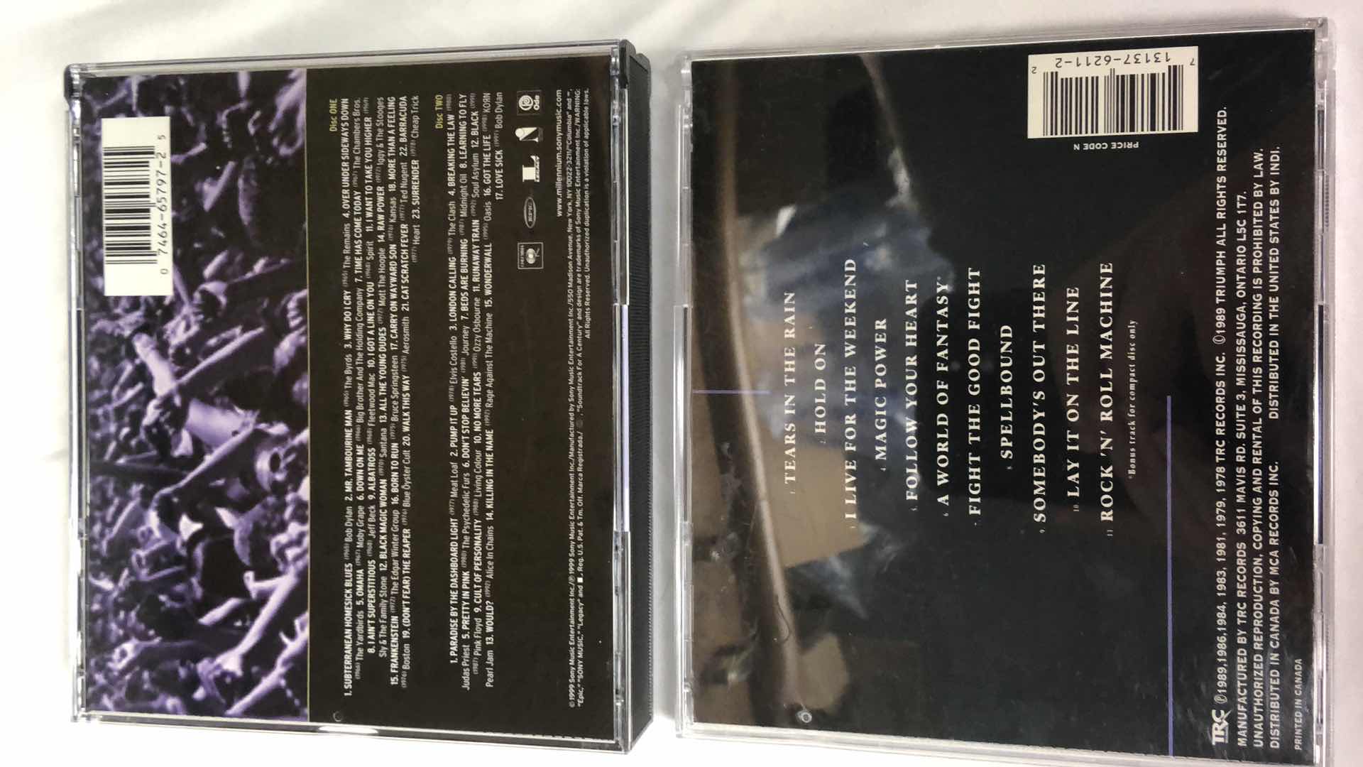 Photo 1 of ASSORTED ROCK ALBUMS (7) (KID ROCK, 38 SPECIAL, TRIUMPH ETC)