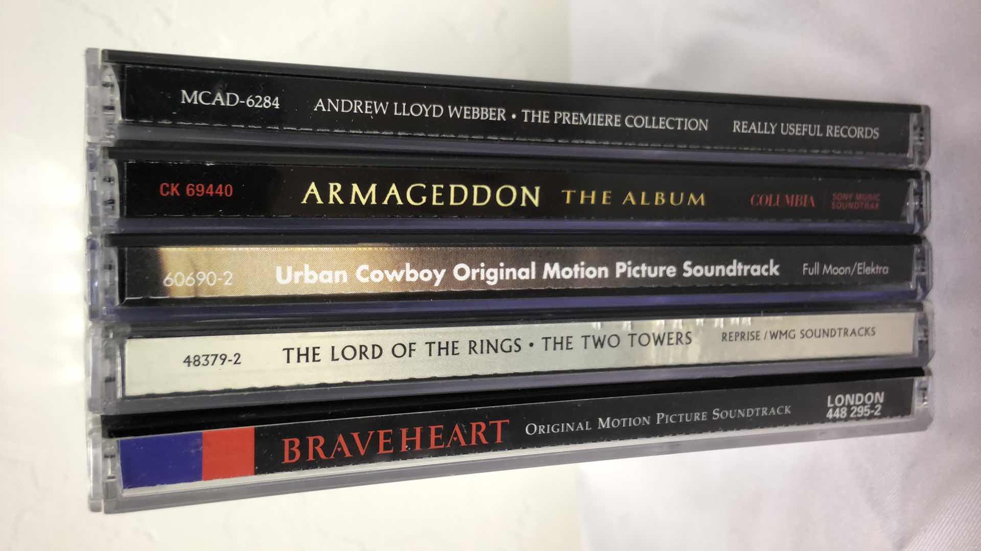 Photo 1 of ASSORTED MOVIE SOUNDTRACK ALBUMS (5)