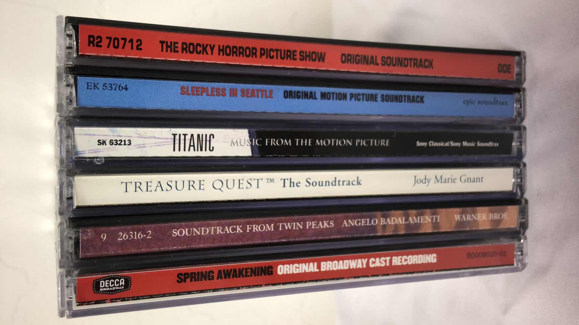 Photo 1 of ASSORTED MOVIE SOUNDTRACK ALBUMS (6)