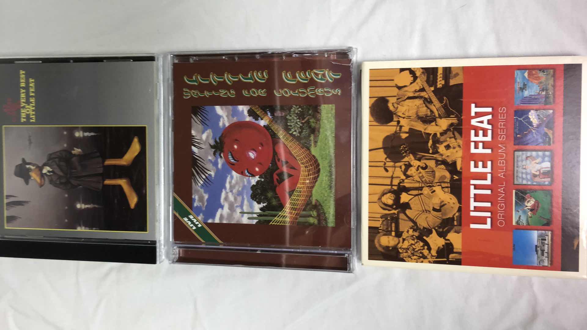 Photo 1 of ASSORTED MUSIC ALBUM CDS (5) LITTLE FEAT, MOTOWN, NOBODYS ANGELS