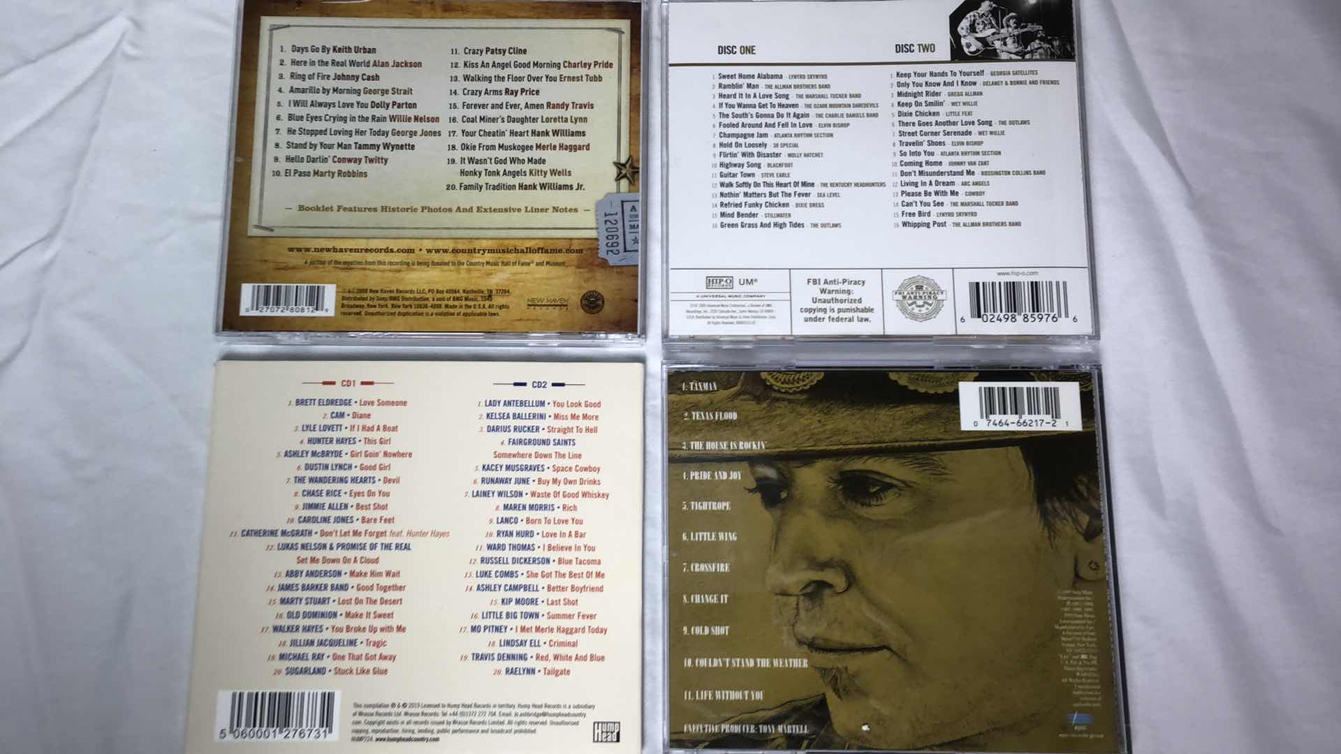 Photo 1 of ASSORTED COUNTRY ALBUMS (7) GEORGE STRAIGHT, CHRIS STAPLETON, ETC