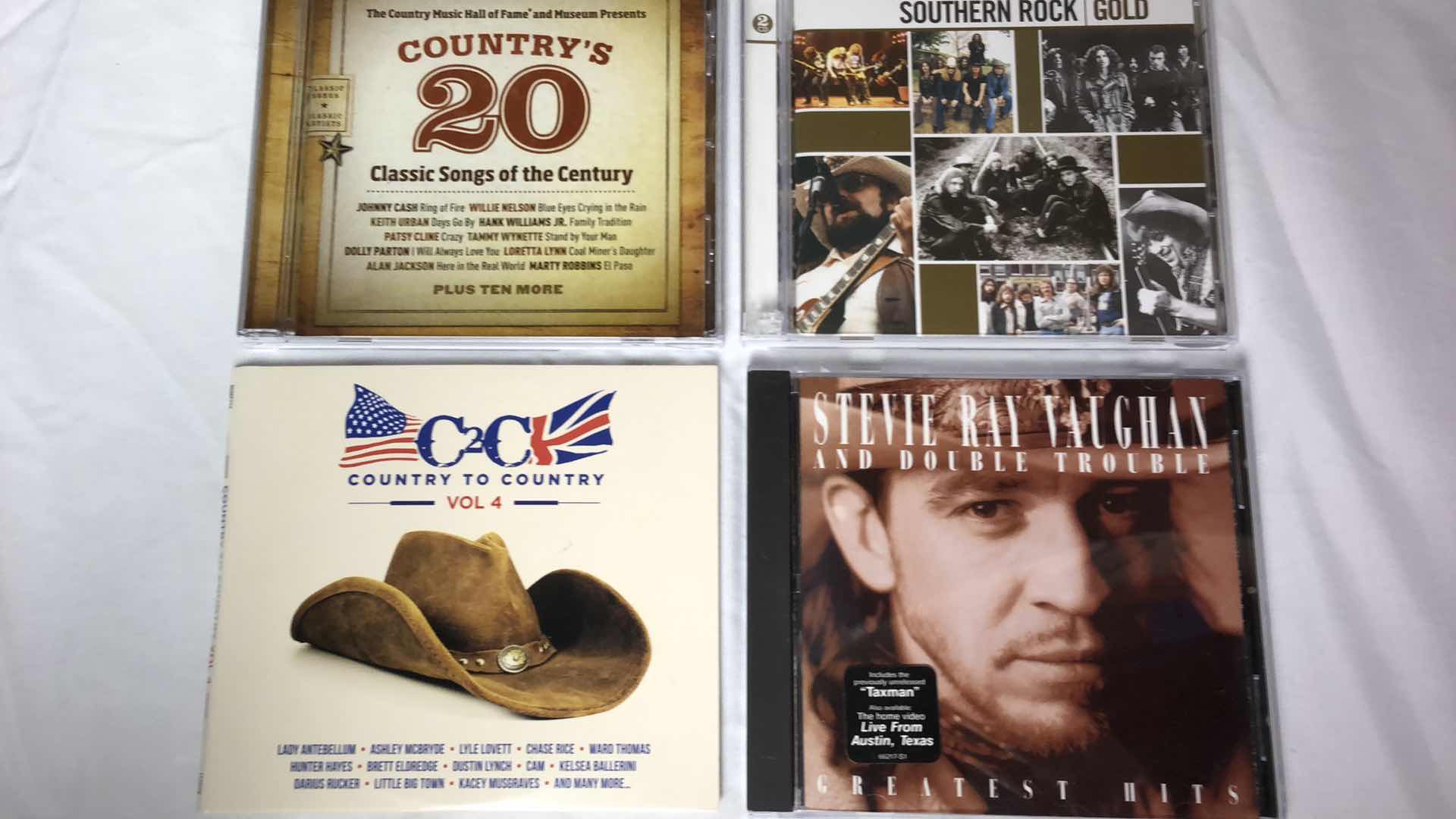 Photo 1 of ASSORTED COUNTRY ALBUMS (7) GEORGE STRAIGHT, CHRIS STAPLETON, ETC