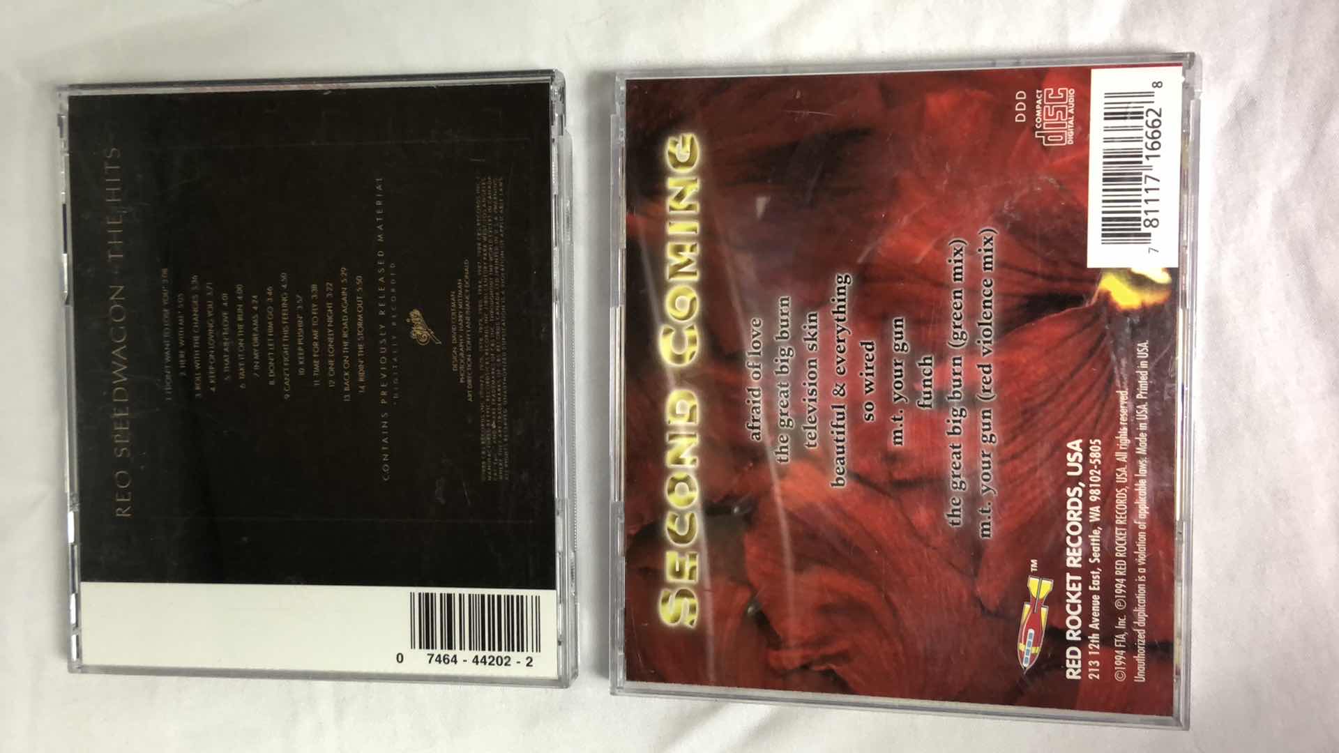 Photo 1 of ASSORTED MUSIC CDS ALLMAN BROTHERS, ERIC CLAPTON, REO SPEEDWAGON (5)