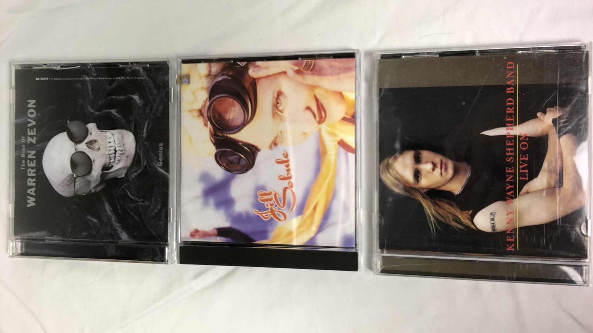 Photo 1 of ASSORTED MUSIC CDS (7) JANIS JOPLIN, JOSHUA KADISON, WARREN ZEVON, ETC