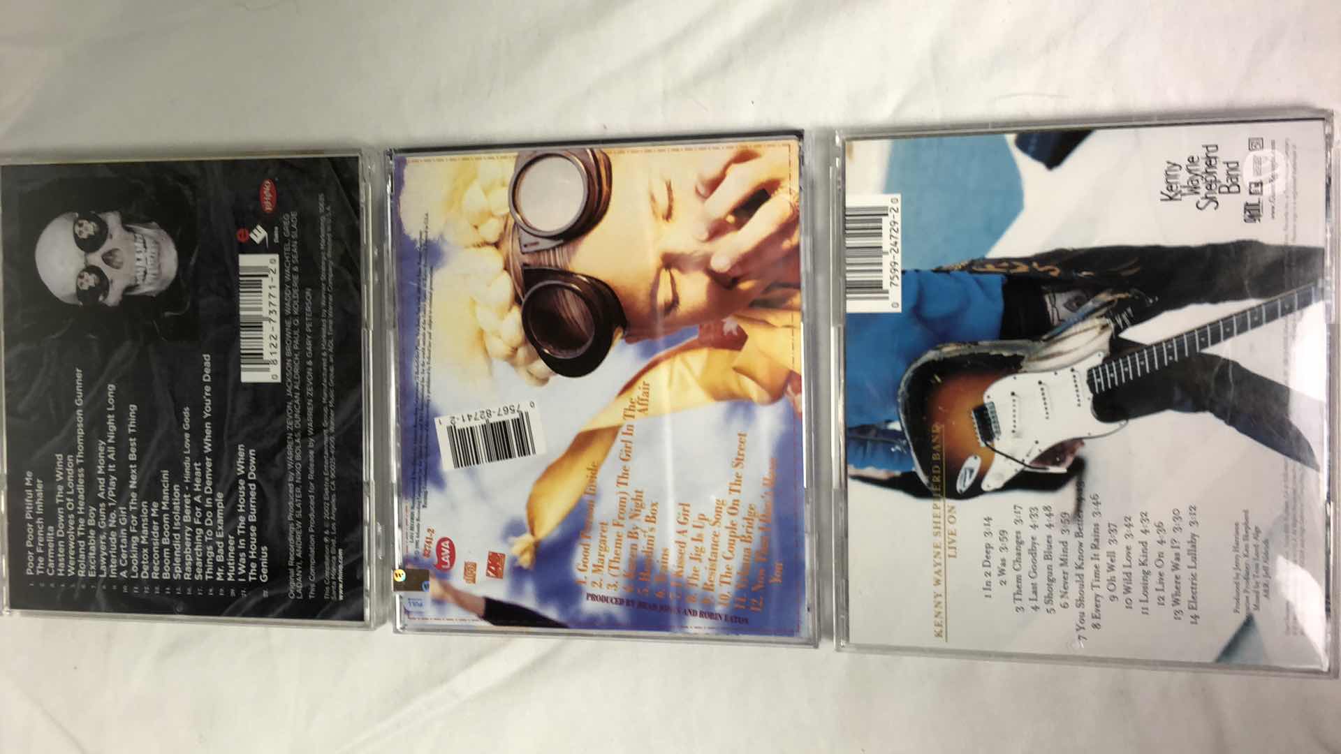 Photo 1 of ASSORTED MUSIC CDS (7) JANIS JOPLIN, JOSHUA KADISON, WARREN ZEVON, ETC