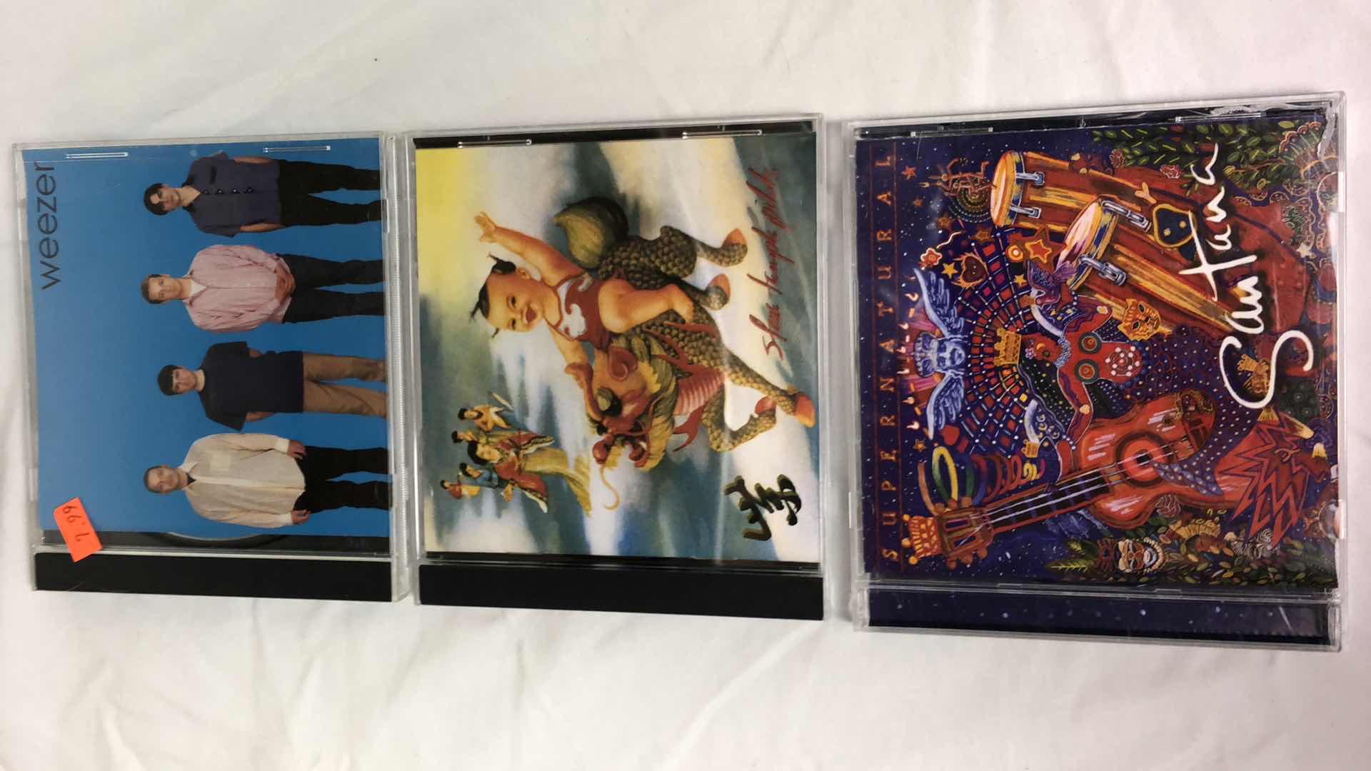 Photo 1 of ASSORTED 2000s ROCK ALBUMS (6) PINK, WEEZER, STONE TEMPLE PILOTS, ETC